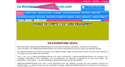 Desktop Screenshot of laboutiqueduplafondtendu.com