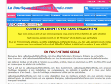 Tablet Screenshot of laboutiqueduplafondtendu.com